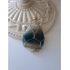 Pendentif Agate bleue