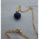 Pendentif pomme en lapilazuli